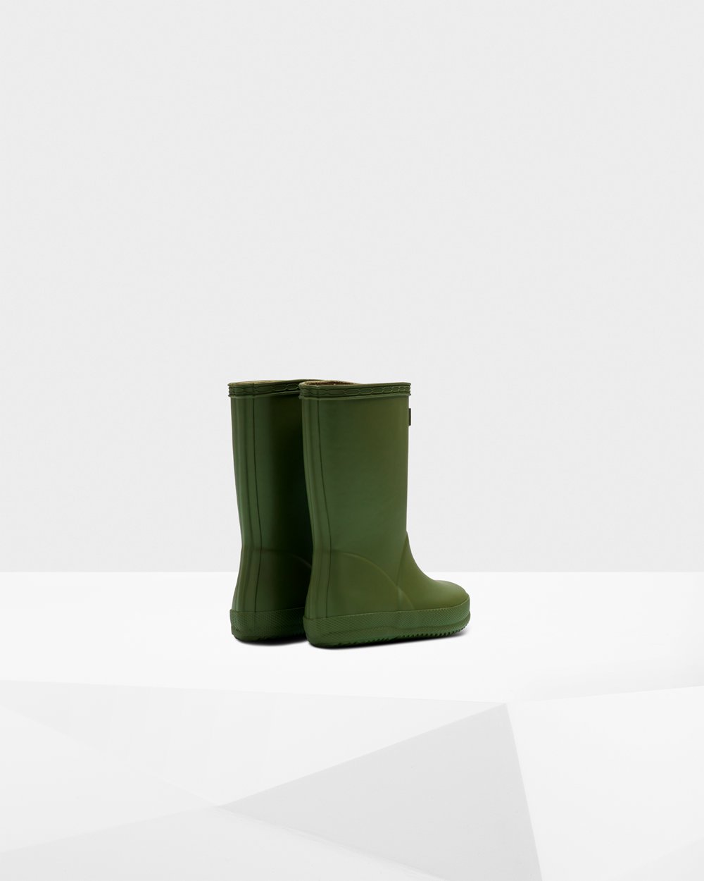 Bottes de Pluie Hunter Original First Classic Enfant Vert QZGRKBS-47